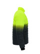 Refrigiwear 8222 Enhanced Visibility Quilted Jacket Lime/Navy