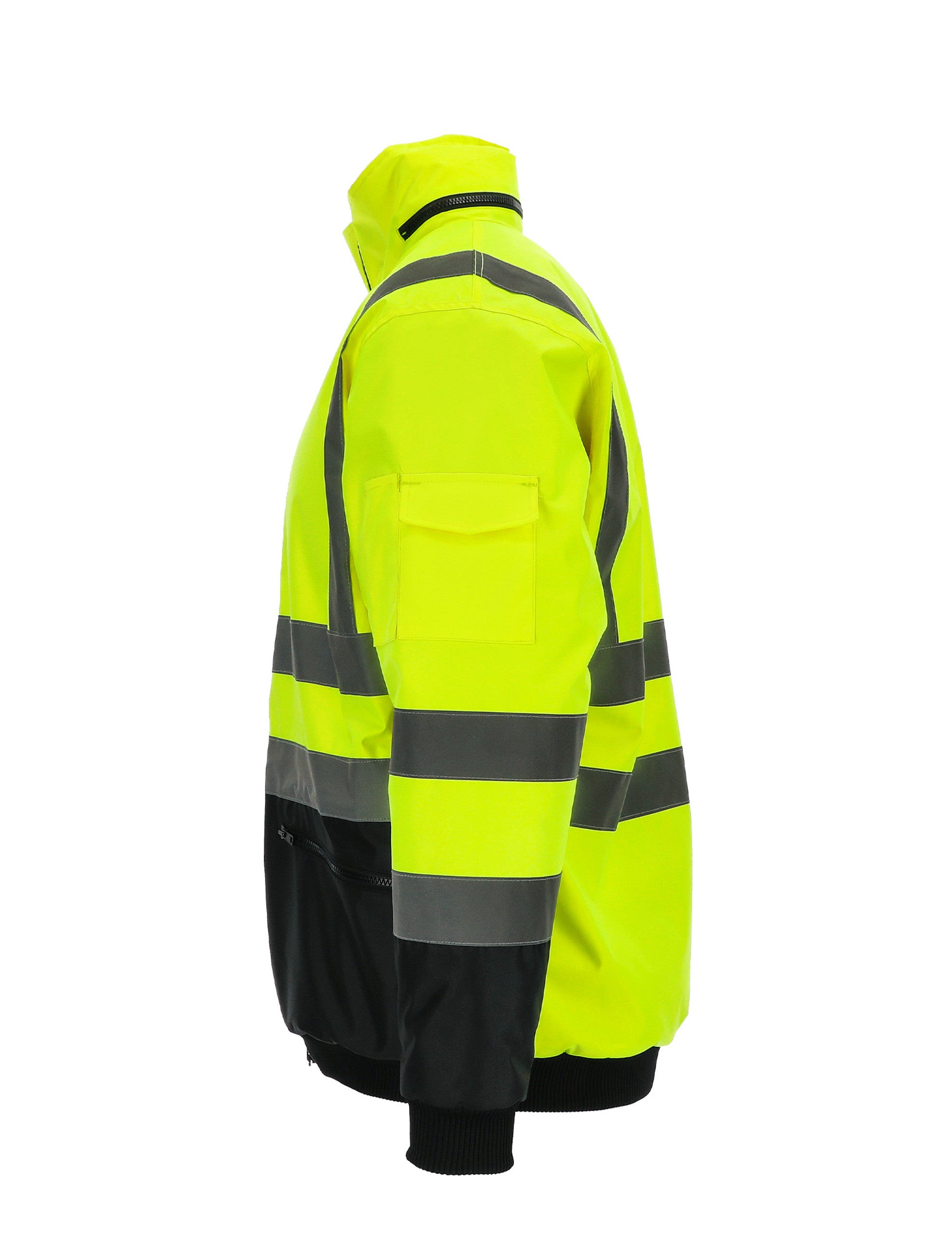 Refrigiwear 8200 HiVis Waterproof Bomber Jacket Lime