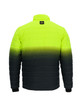 Refrigiwear 8222 Enhanced Visibility Quilted Jacket Lime/Navy