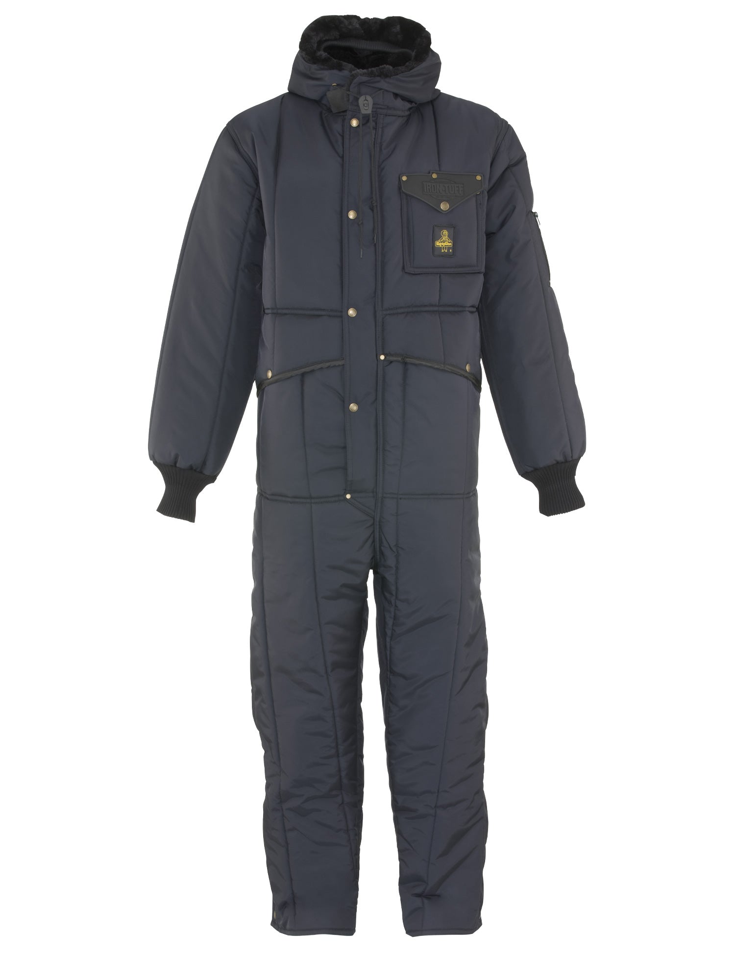 Refrigiwear 381 Iron-Tuff® Coveralls with Hood Navy