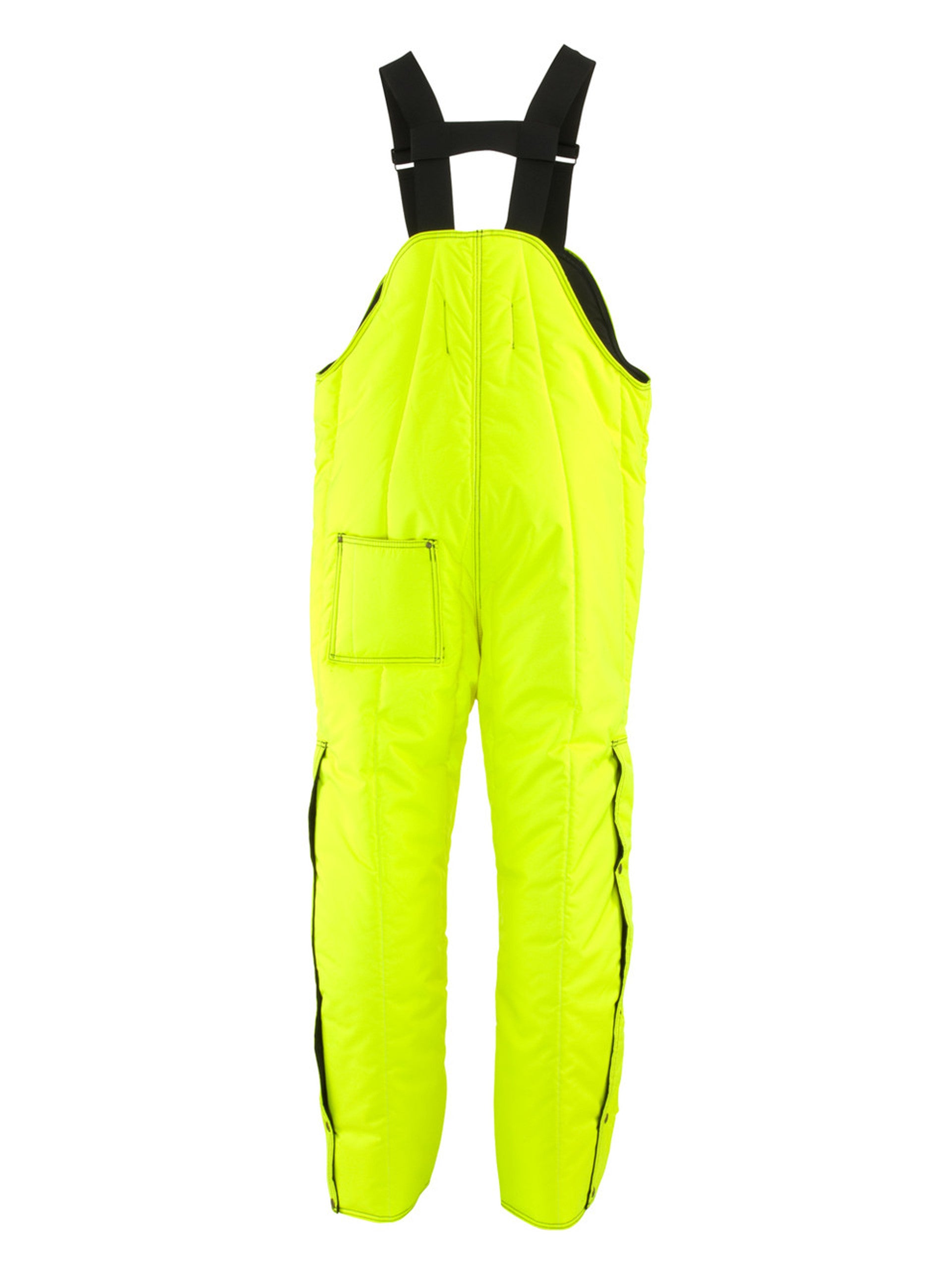 Refrigiwear 385HV HiVis Iron-Tuff® Bib Overalls Lime