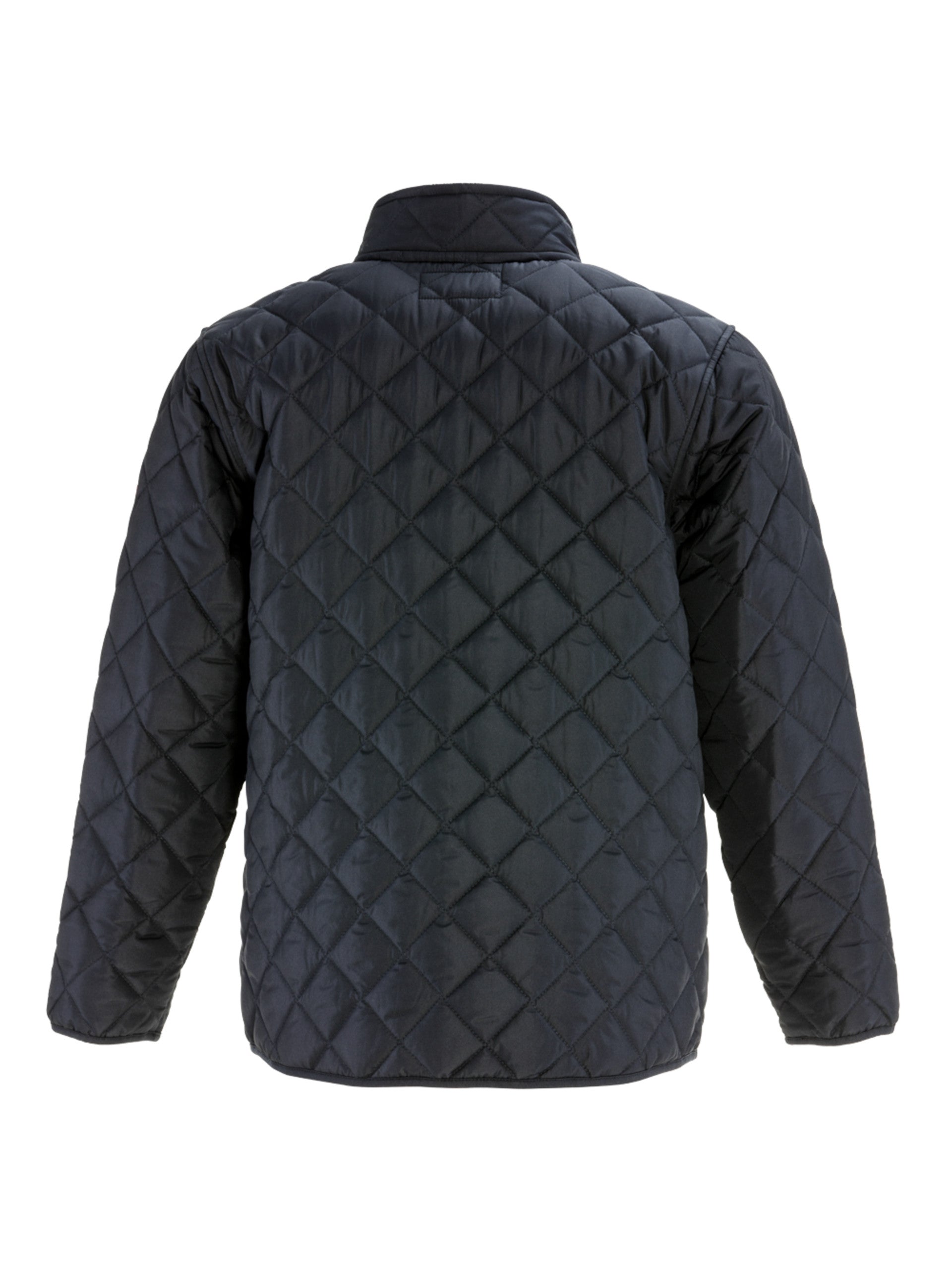 Refrigiwear 444 EnduraQuilt Diamond Quilted Puffer Jacket Black