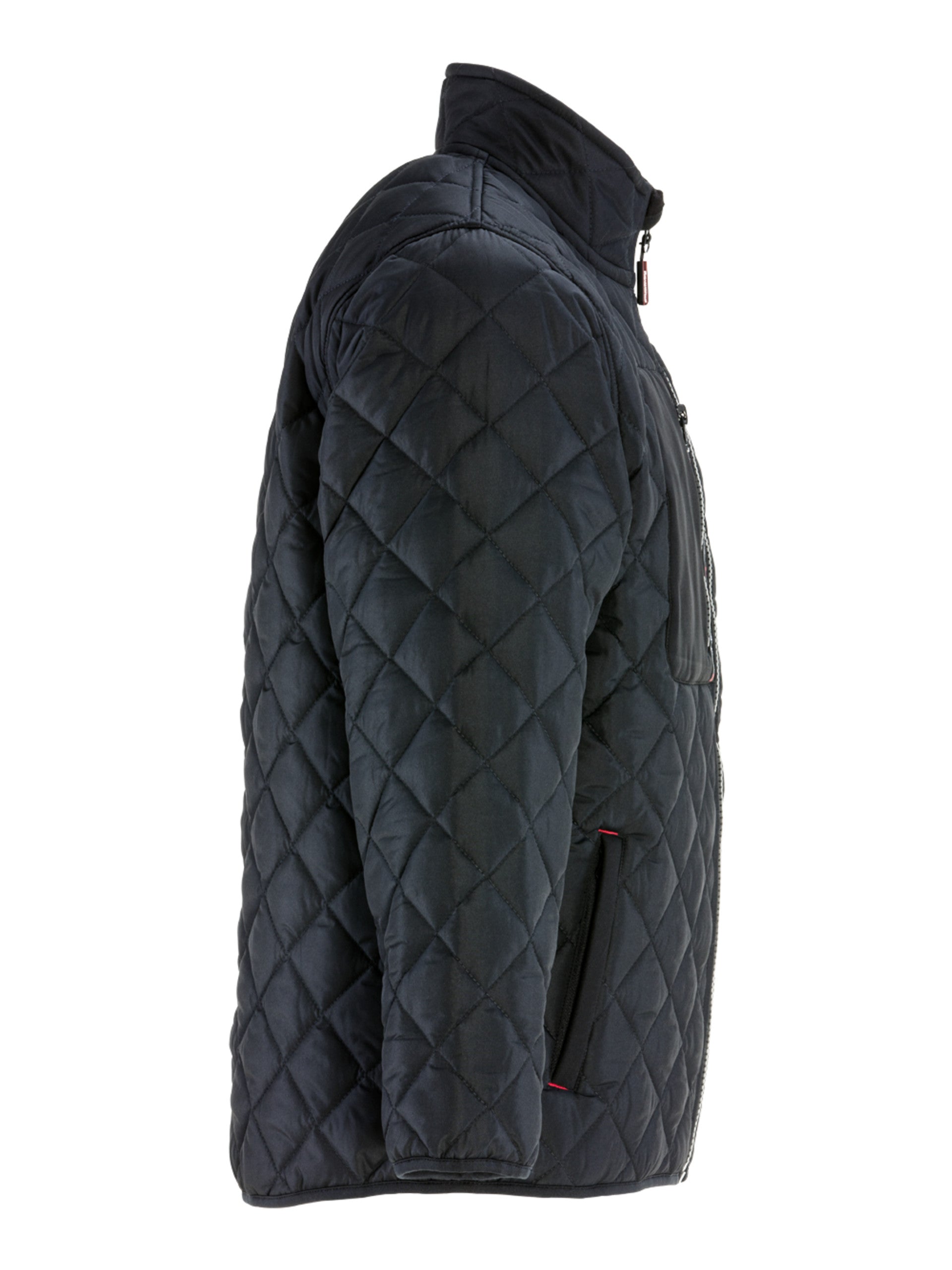 Refrigiwear 444 EnduraQuilt Diamond Quilted Puffer Jacket Black