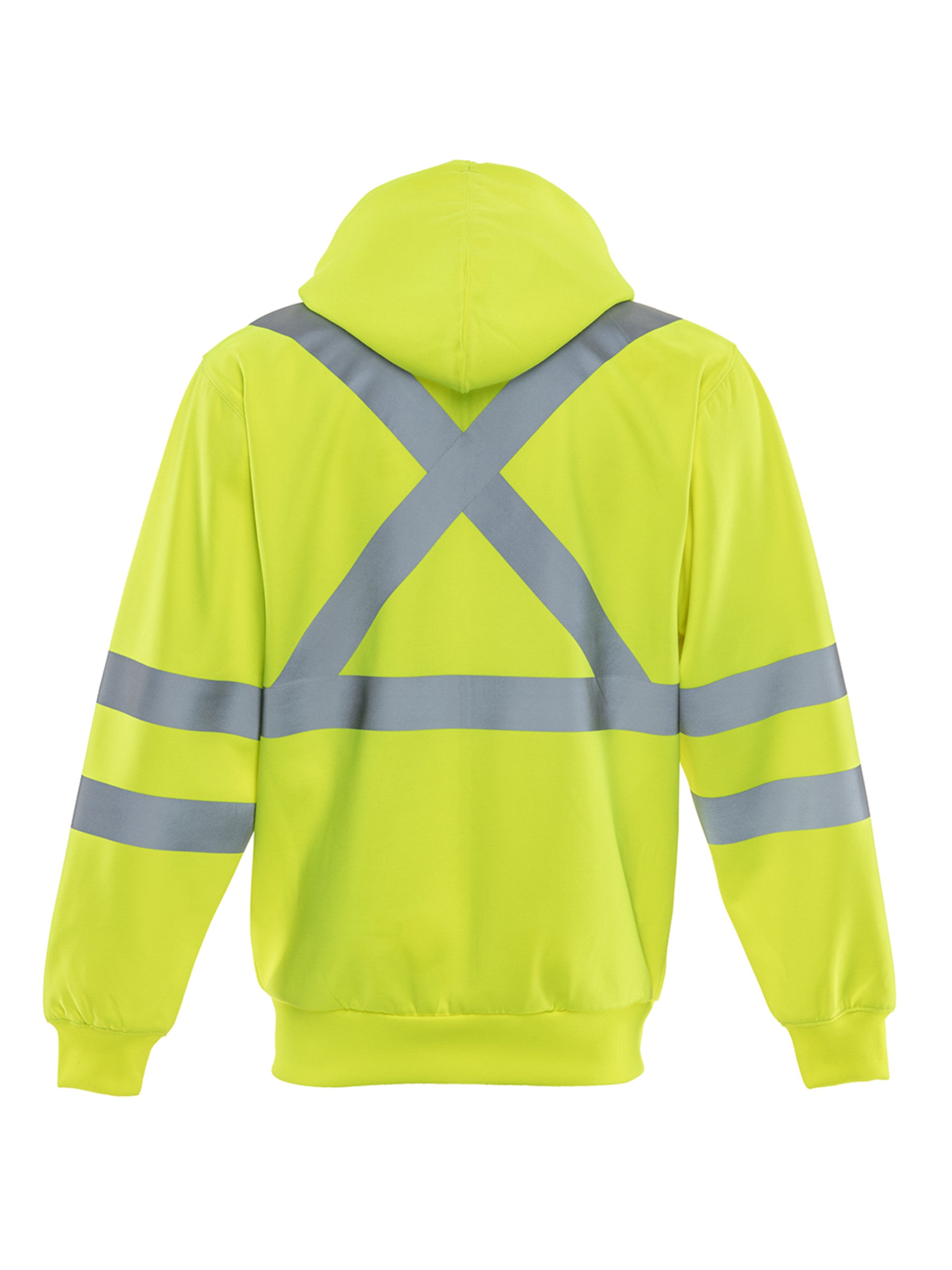 Refrigiwear 484 HiVis Hooded Sweatshirt Lime