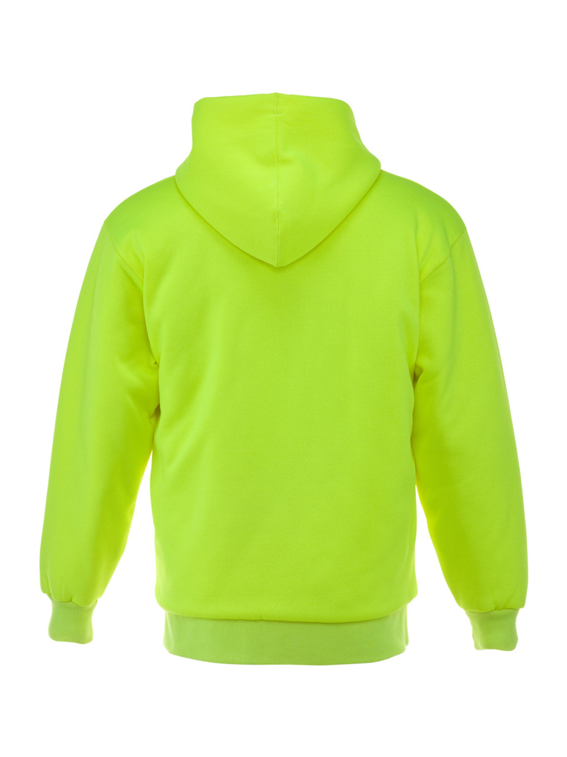 Refrigiwear 488HV HiVis Insulated Quilted Sweatshirt Lime