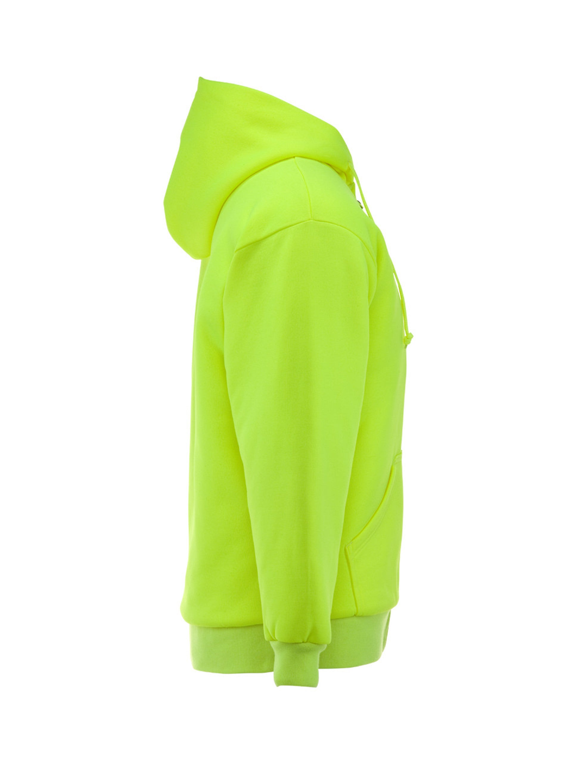 Refrigiwear 488HV HiVis Insulated Quilted Sweatshirt Lime