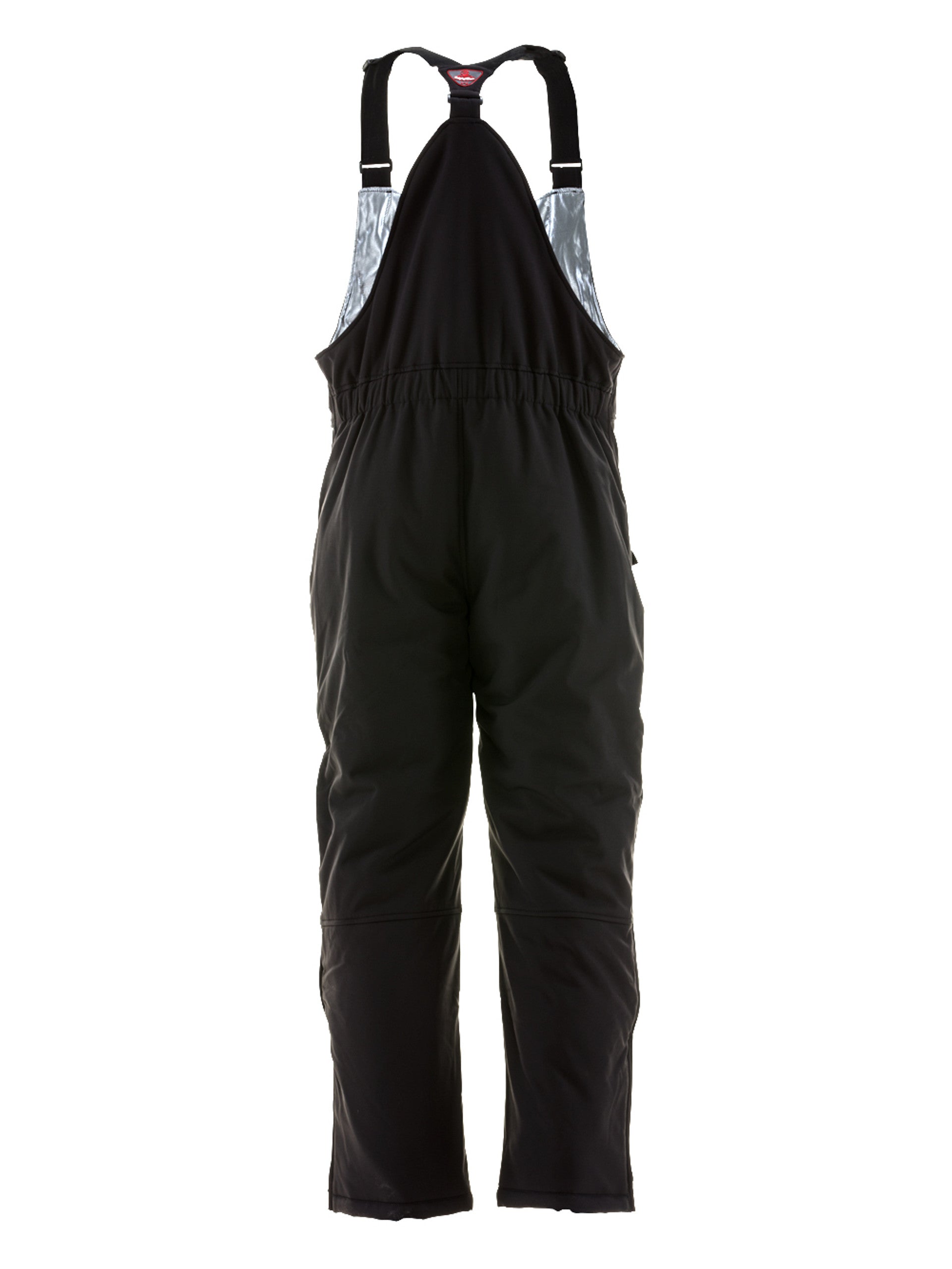 Refrigiwear 495 Insulated Softshell Bib Overalls Black/Charcoal