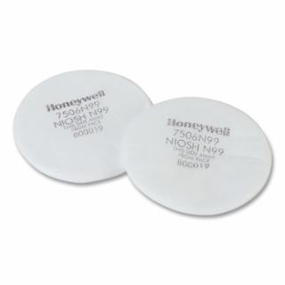 Honeywell North 7506N99 N99 Filter, Resists Aerosol and Partictulates, for 5400, 5500, 7600, 7700 Series, White 10/PK