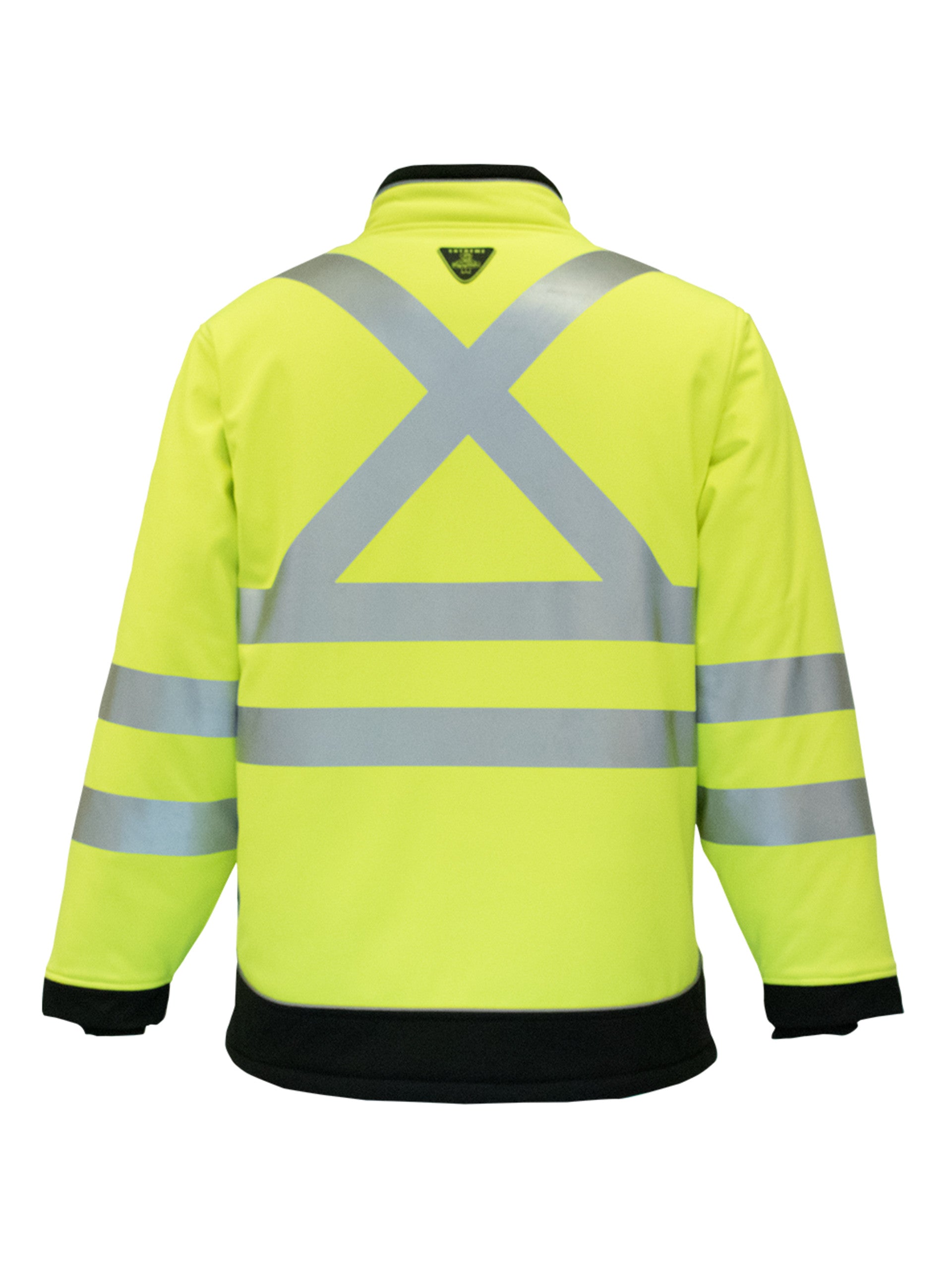 Refrigiwear 796 HiVis Extreme Softshell Jacket Lime/Black