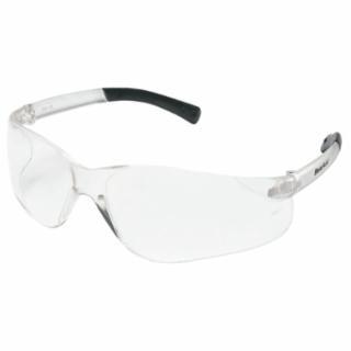 MCR Safety BK110AF BearKat® BK1 Series Safety Glasses, Clear Lens, Anti-Fog, Duramass® Scratch-Resistant, Clear Frame 12/BX