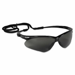 KleenGuard™ 22475 V30 Nemesis™ Safety Glasses, Smoke, Polycarbonate Lens, Anti-Fog, Black Frame/Temples, Nylon 12/BX