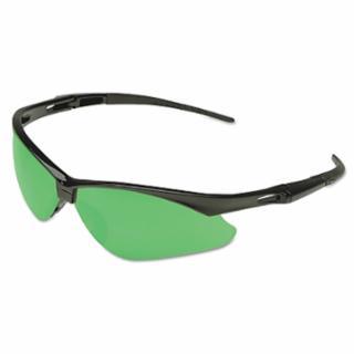 KleenGuard™ 25671 V30 Nemesis™ Safety Glasses, IRUV Shade 5, Polycarbonate Lens, Uncoated, Black Frame/Temples, Nylon 12/BX