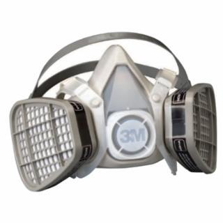 3M 53P71-5000 Series Half Facepiece Respirators, Large, Organic Vapors/P95