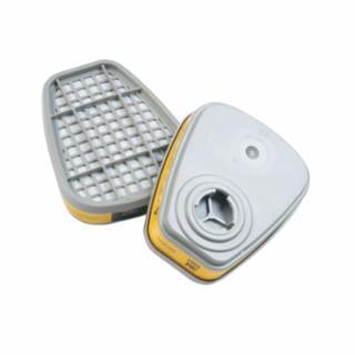 3M 6003-6000 Series Gas /Vapor Cartridges, Acid Gases/Organic Vapor, Yellow