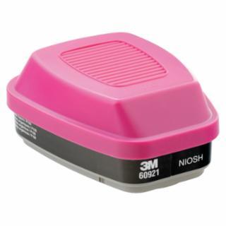 3M 60921 Combination Cartridges/P100 Particulate Filter, Organic Vapor