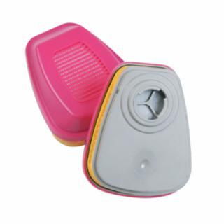 3M 60923 Combination Cartridges/P100 Particulate Filter, Acid Gas/Org Vapor