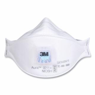 7100303148 Aura™ Series N95 Particulate Disposable Respirator, White, Polypropylene