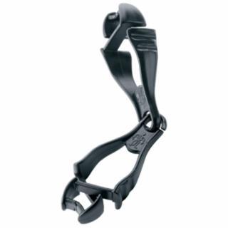 Ergodyne 19112 Squids® 3400 Glove Clip Holder with Dual Clip, Black