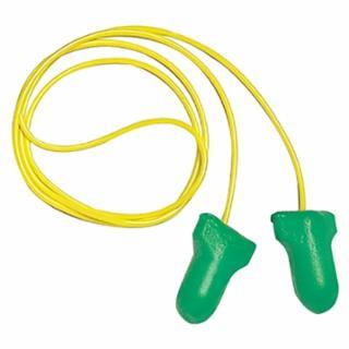 Honeywell LPF-30 MAXIMUM LITE Disposable Earplugs, Foam, Green, Corded