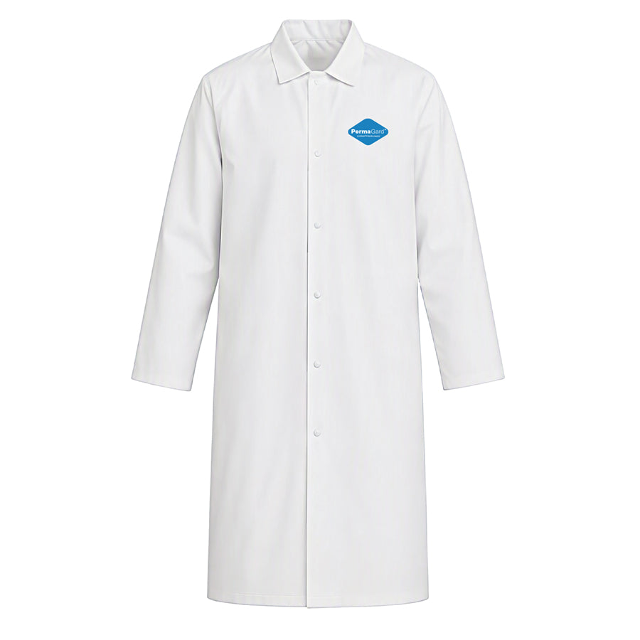 Liberty Safety 18300 PermaGard™ Lab Coat With No Pockets 30/CS