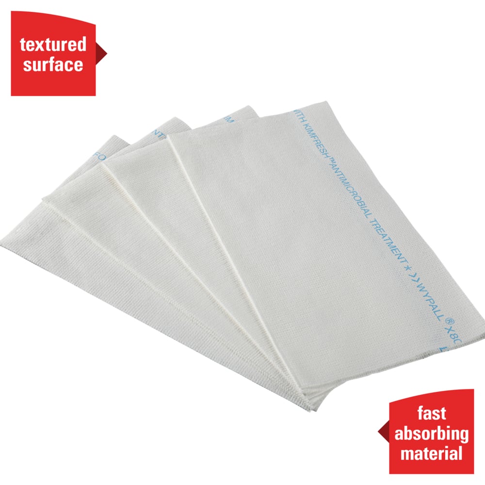 WypAll 06280 X80 CriticalClean™ Foodservice Cloths