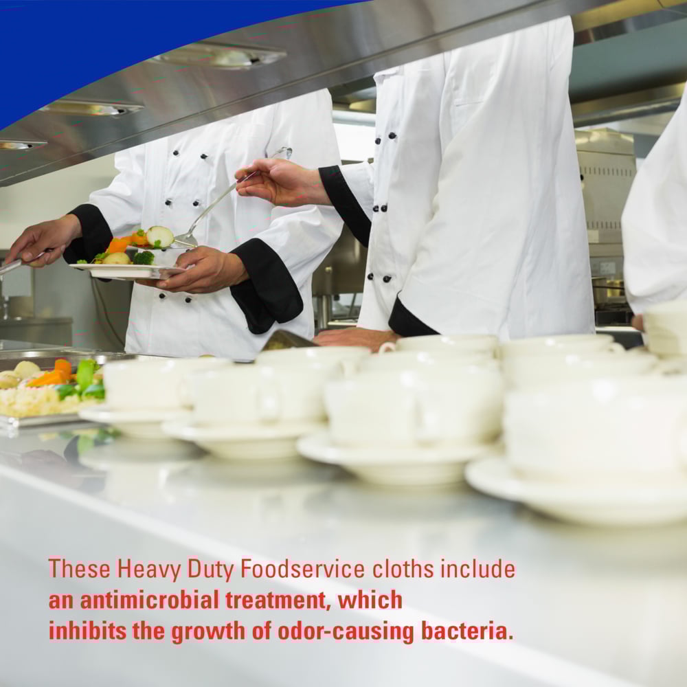 WypAll 06280 X80 CriticalClean™ Foodservice Cloths