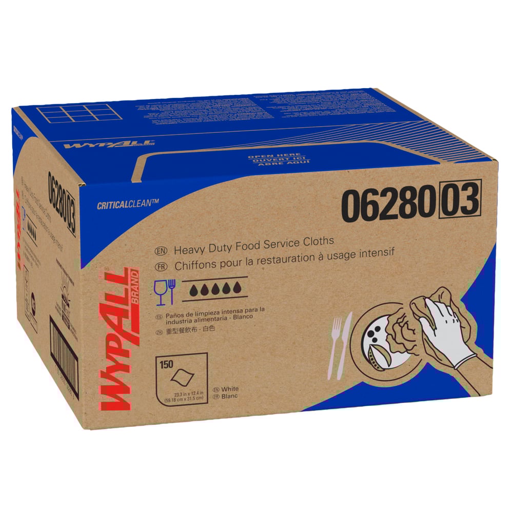 WypAll 06280 X80 CriticalClean™ Foodservice Cloths