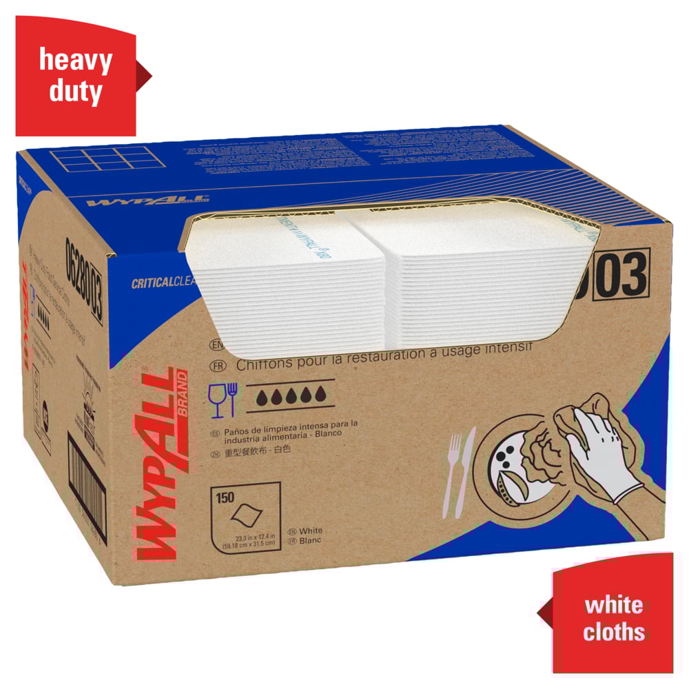 WypAll 06280 X80 CriticalClean™ Foodservice Cloths
