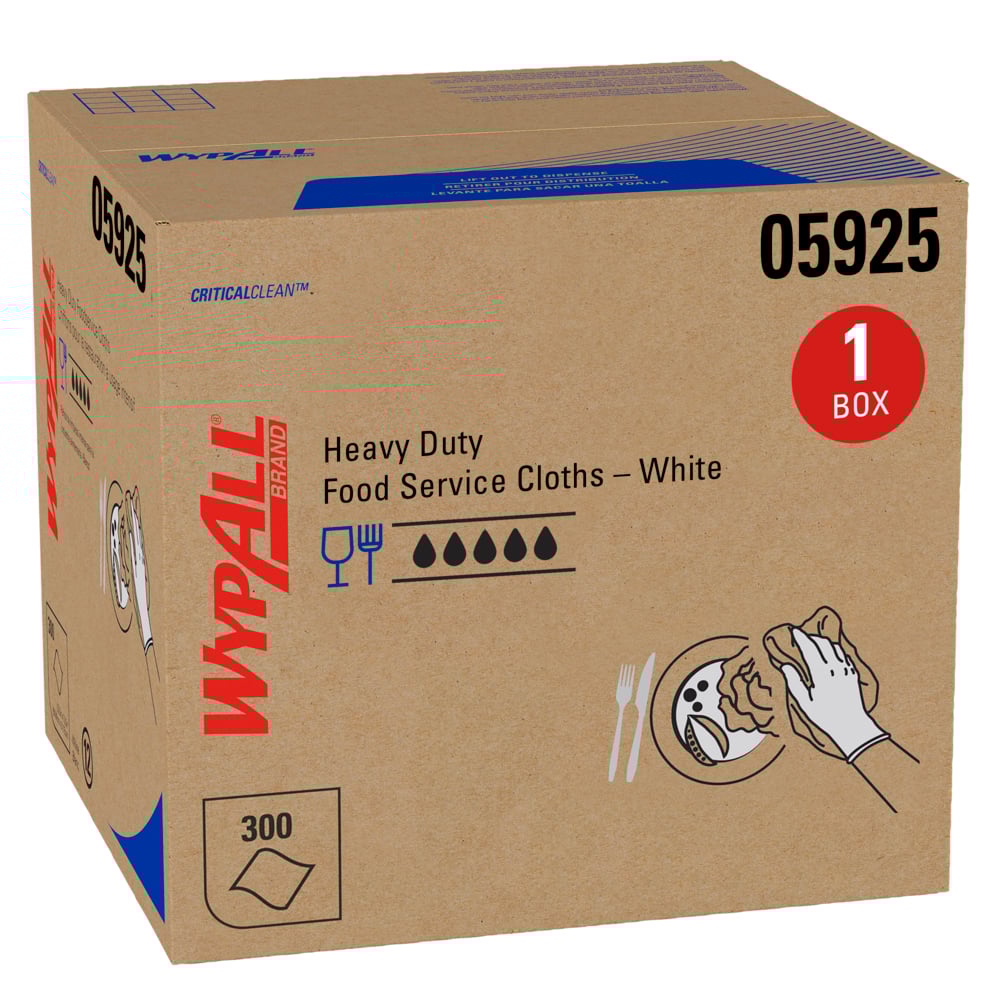 WypAll 05925 X70 CriticalClean™ Foodservice Cloths