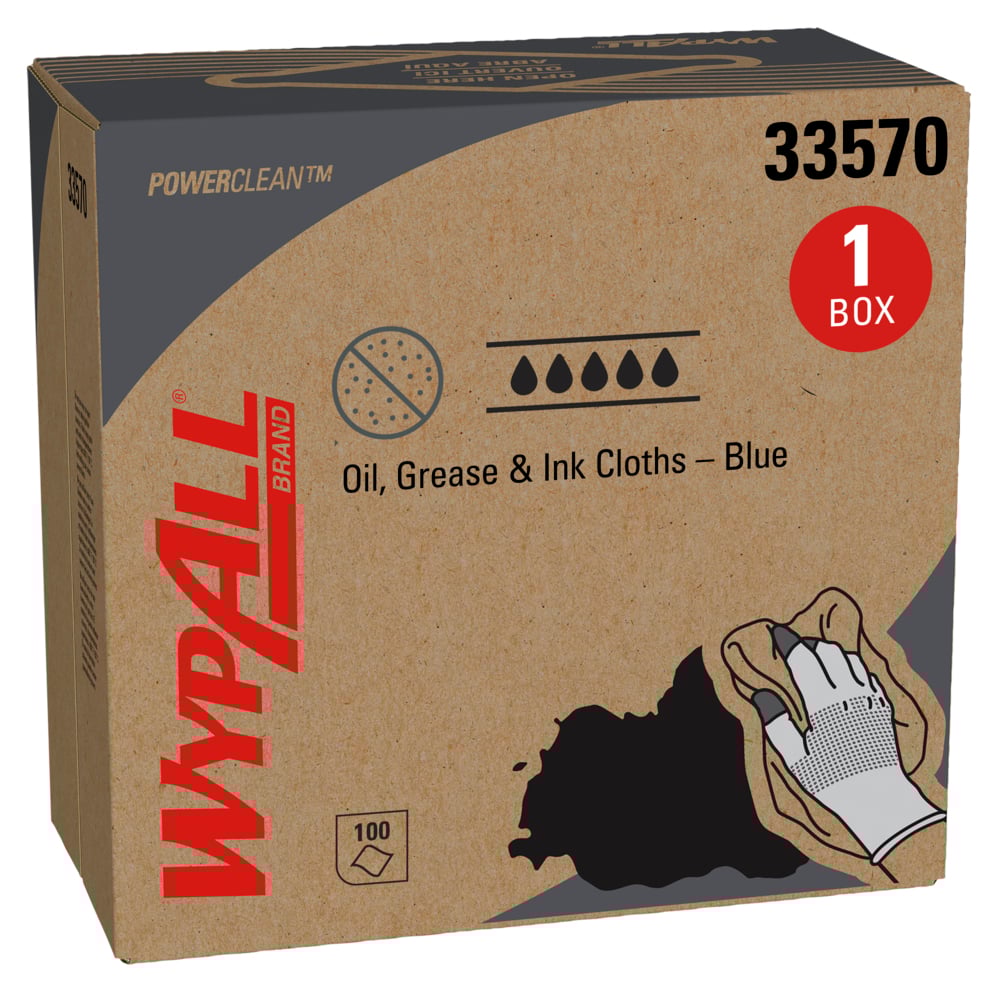 WypAll 33570 Oil, Grease & Ink Cloths