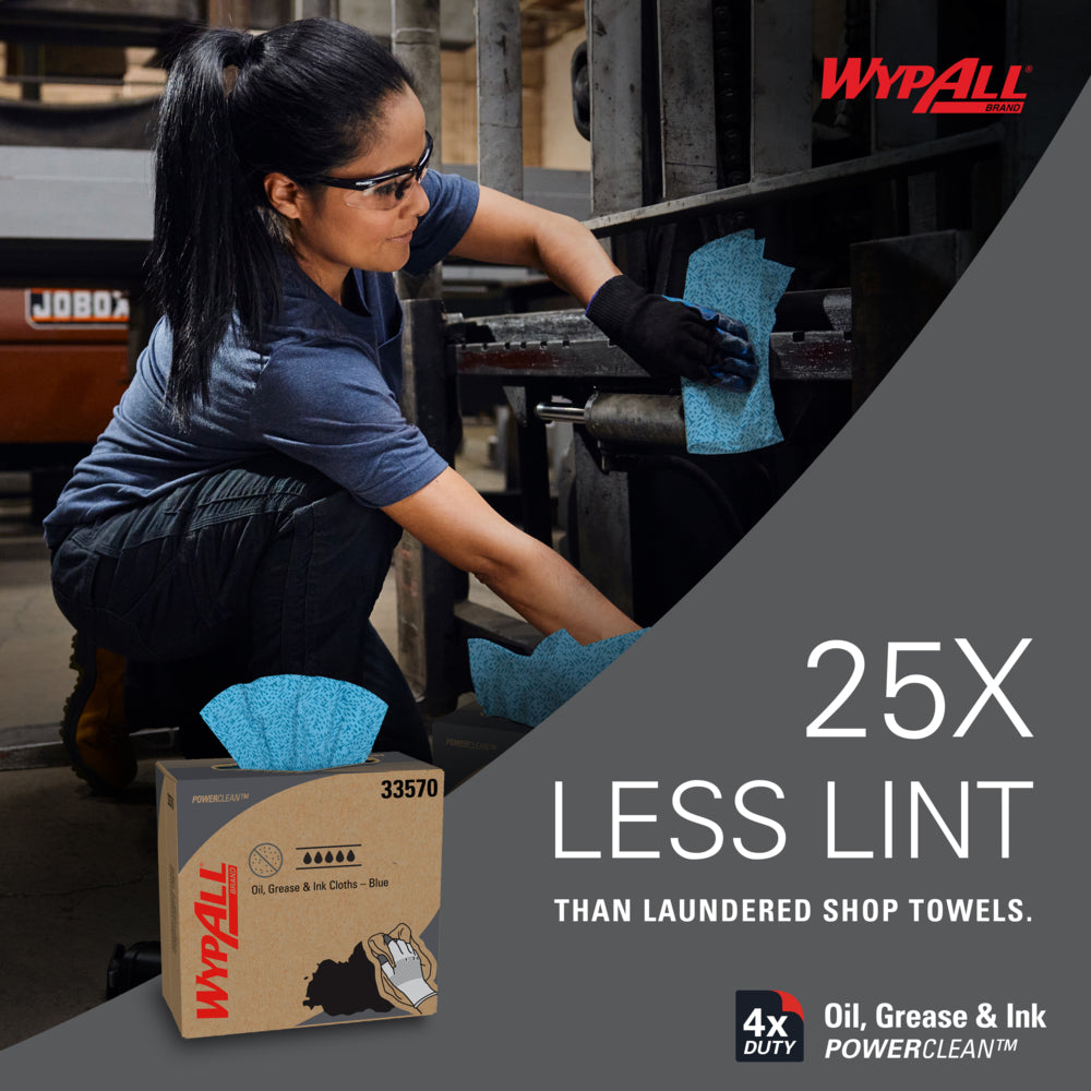 WypAll 33570 Oil, Grease & Ink Cloths