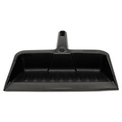 Rubbermaid RCP2005CHA Heavy-Duty Dustpan, 8.25 x 12.25 , Polypropylene, Charcoal
