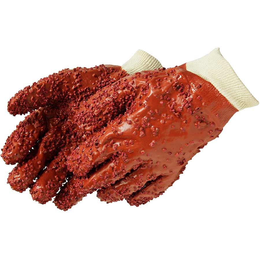 2451 PVC CHIPS FINISH ON RED PVC - Red