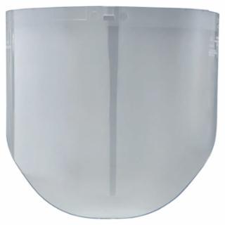 3M™ Clear Polycarbonate Faceshield, W96, Uncoated, Clear, Molded, 14.5 in L x 9 in H 10/PK