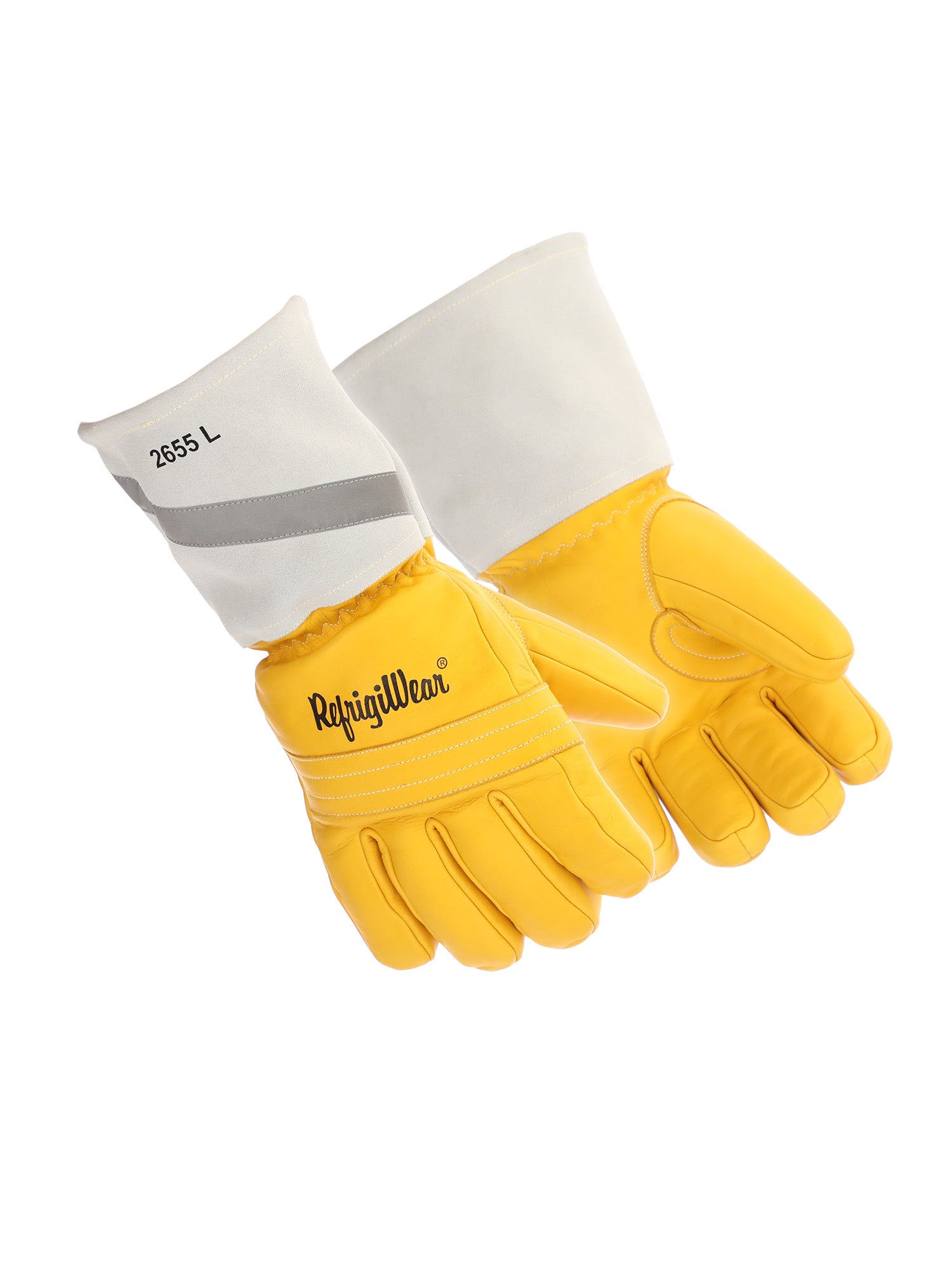 Refrigiwear 2655 Insulated Water Resistant Cowhide Leather Glove Gold