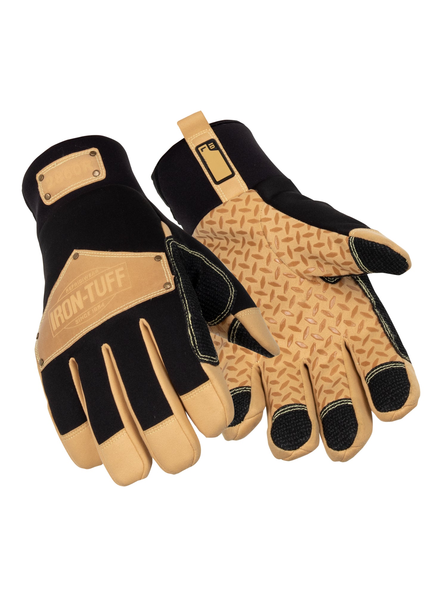 Refrigiwear 2860 Iron-Tuff® Insulated Leather Gloves Gold