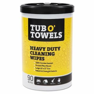 Wonder Works TW90 Tub-O Towels® Multi Purpose Towel, Orange, Canister, 45 oz