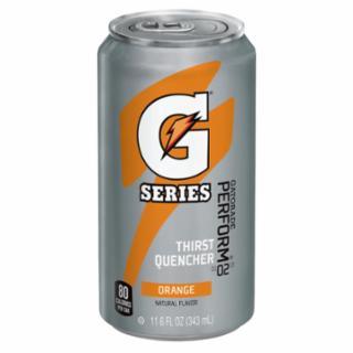 Gatorade 902 G Series 02 Perform® Thirst Quencher Ready-to-Drink Can, 11.6 fl oz, Orange 24CN/CS