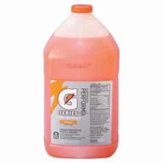 Gatorade 3955 Liquid Concentrate, 1 gal, Jug, 6 gal Yield, Orange 4/CS