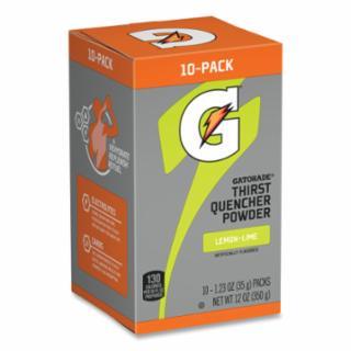 Gatorade 4700 Powder Stick, 1.23 oz Volume, Tube, 16.9 oz Yield, Lemon Lime