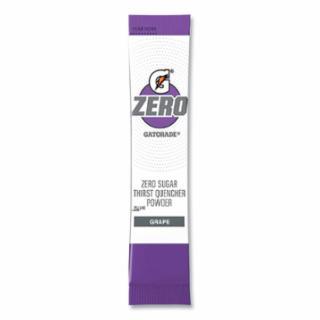 Gatorade 4712 G Zero Powder Stick, 0.10 oz Volume, 16.9 oz Yield, Grape 120/CS