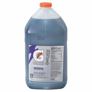 Gatorade 33305 Liquid Concentrate, 1 gal, Jug, 6 gal Yield, Fierce Grape 4BX/CA