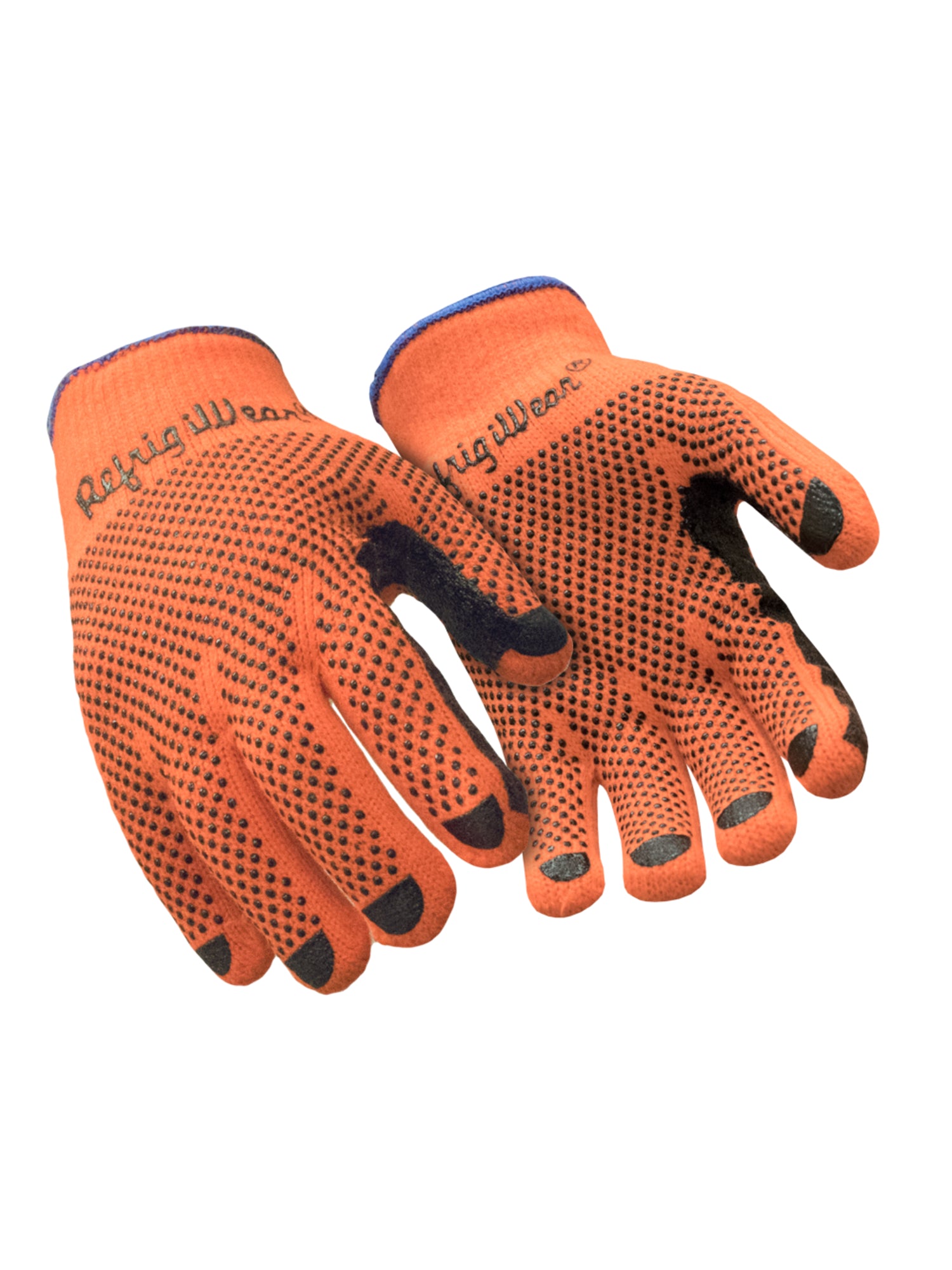 Refrigiwear 310 Midweight Dot Grip Glove Orange 12/PK