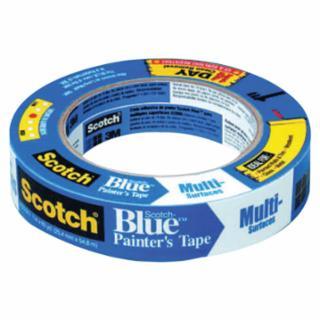 Scotchblue 51115-03686 Multi-Surface Painter's Tape, 2 in W, 60 yd L, Blue 6 Rolls/Box