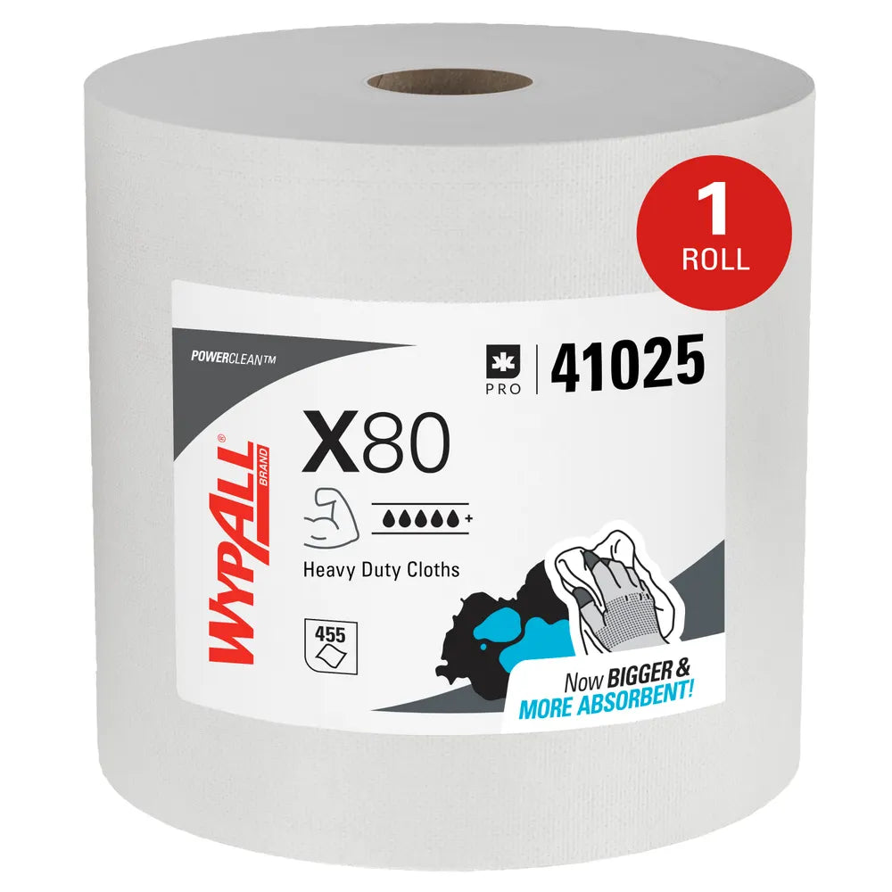 Wypall 41025 PowerClean™ X80 Heavy Duty Cloths