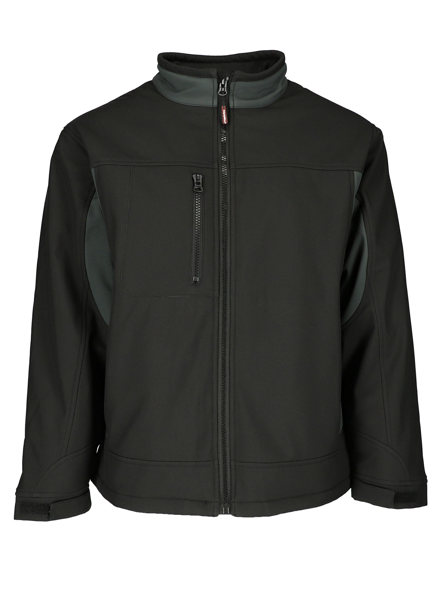 Refrigiwear 490 Insulated Softshell Jacket Black/Charcoal