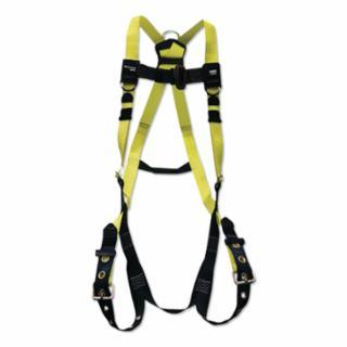 Honeywell Miller H13110022 H100 Series Harness, Back D-Ring, Universal, Mating Chest/Tongue Leg Buckles, 5-Point