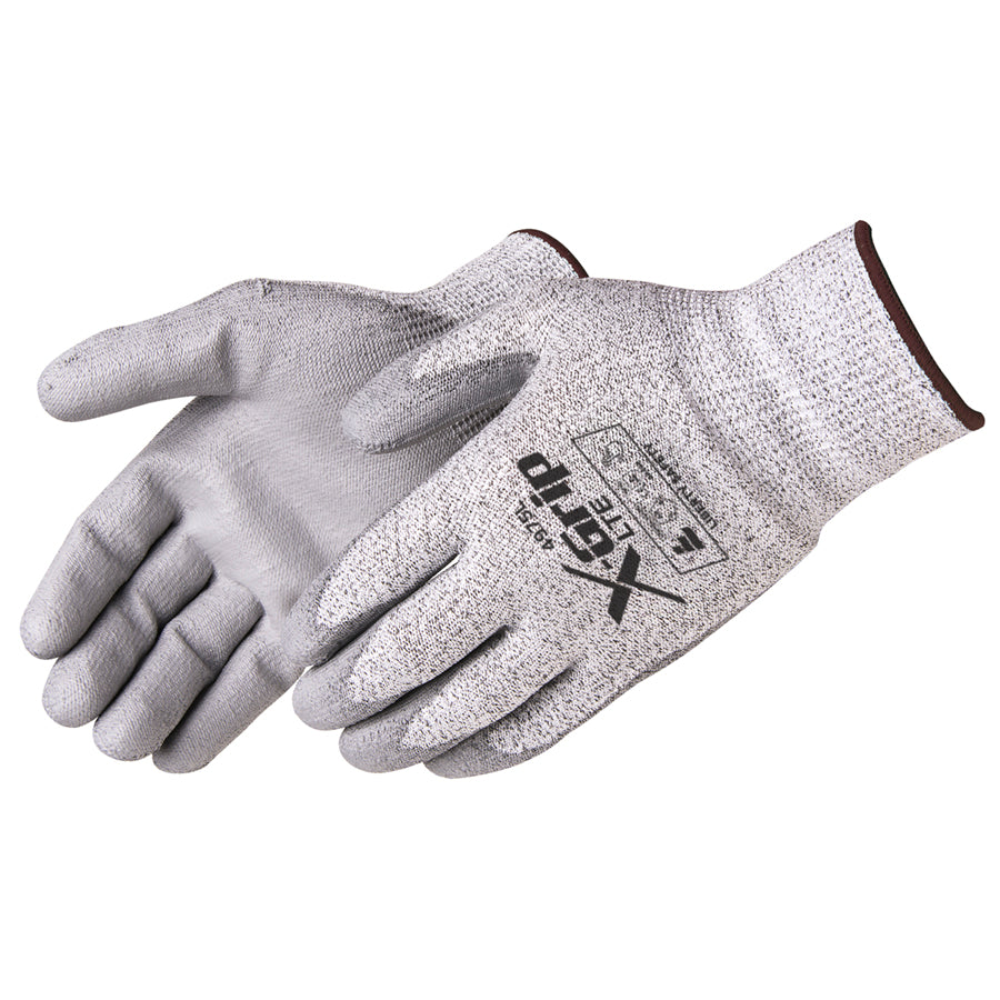 Liberty Safety 4975 X-Grip LTE ANSI A5 Cut-Resistant Gloves | Gray