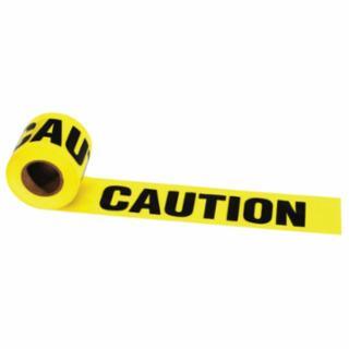 Irwin 66231 Strait-Line® Barrier Tape, 3 in x 1000 ft, Caution
