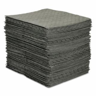 Brady SPC MRO Plus™ Absorbent, Absorbs 26 gal, 15 in W x 19 in L, Heavy Weight, Perforated, 3-Ply, Pad
